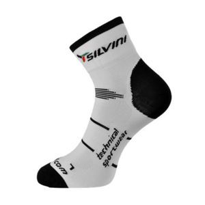Ponožky Silvini Orato UA445 white 39-41